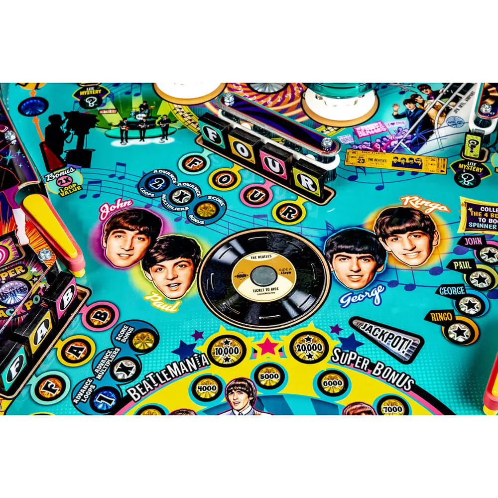 The Beatles Gold Edition Pinball Machine - Image 10