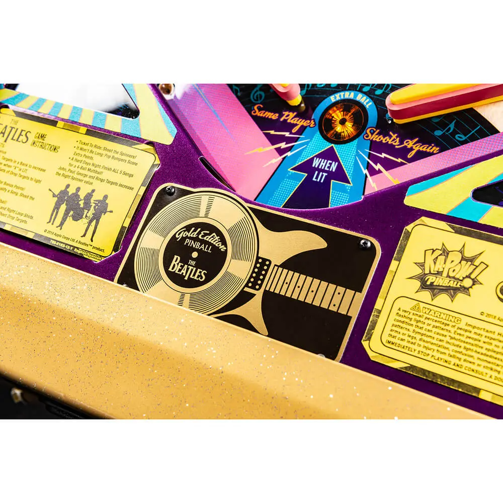 The Beatles Gold Edition Pinball Machine - Image 7