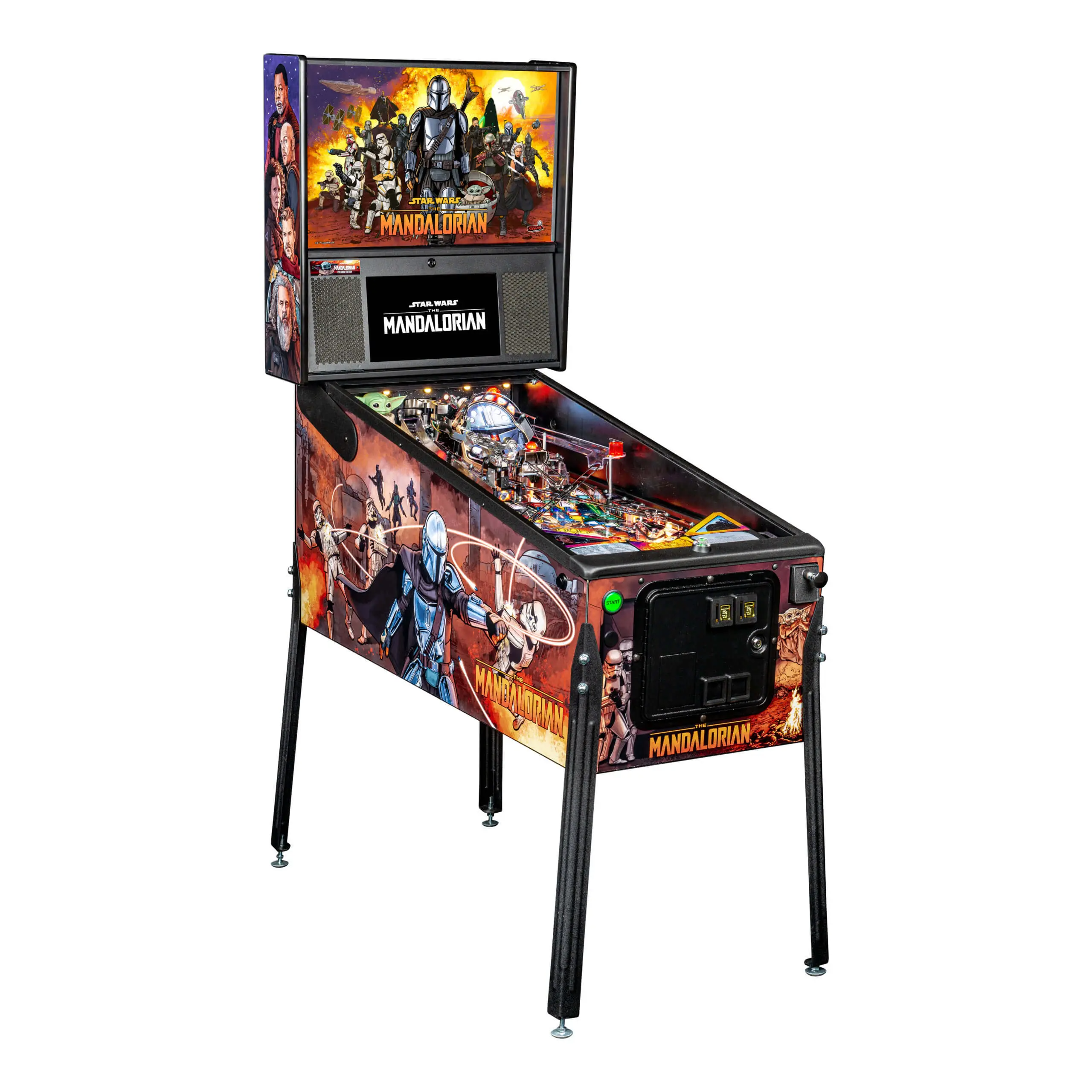 The Mandalorian Pro Pinball Machine