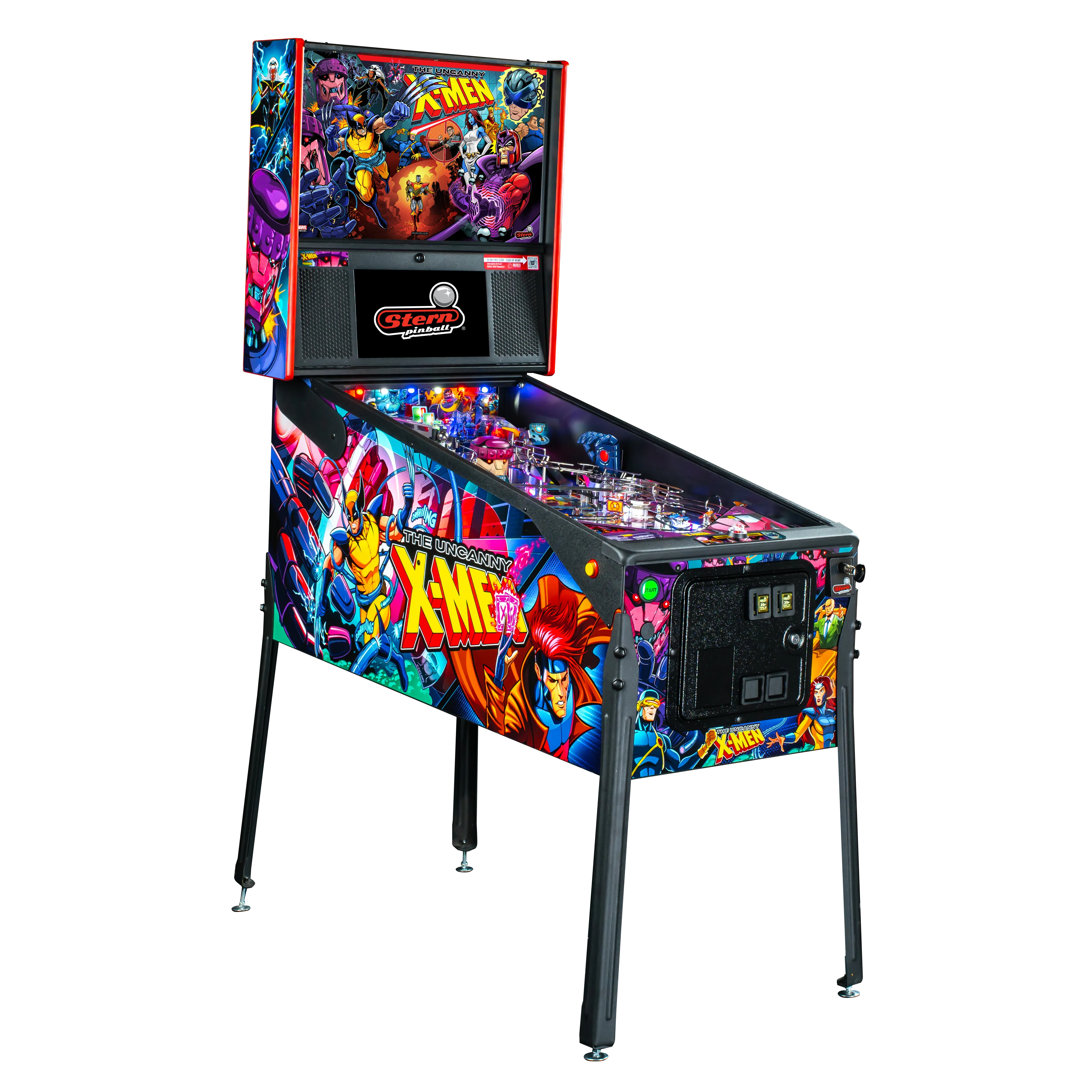 The Uncanny X-Men Pro Pinball Machine