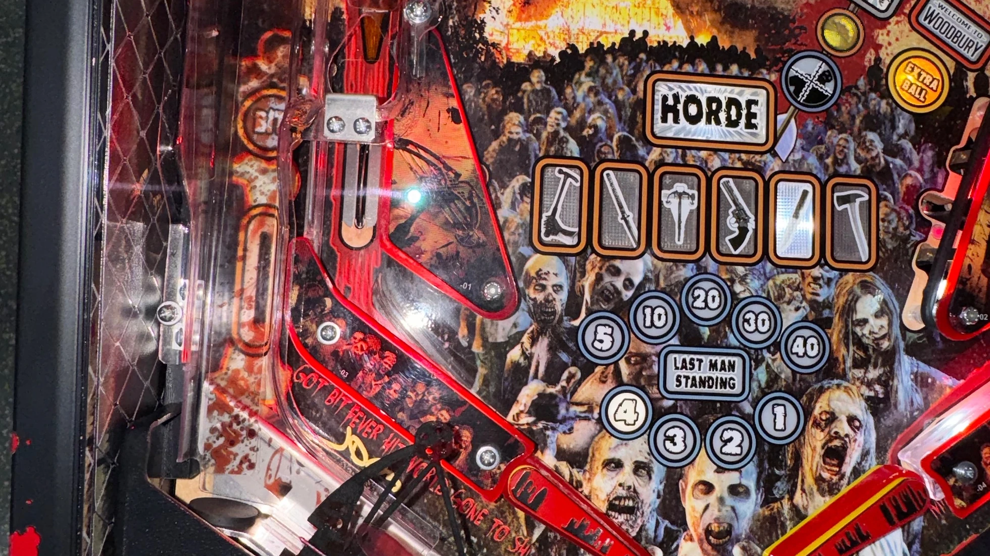 The Walking Dead Pinball Limited Edition Pinball Machine by Stern - Image 11