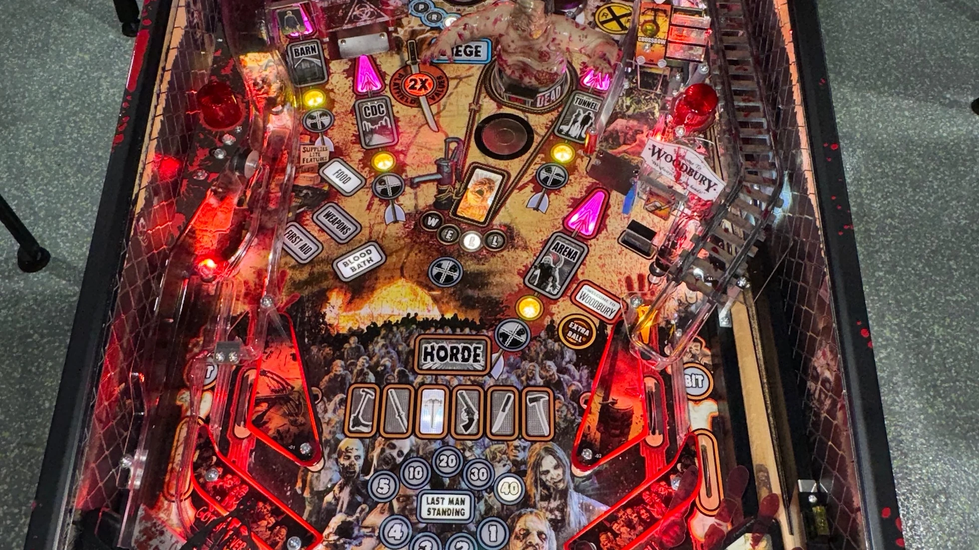 The Walking Dead Pinball Limited Edition Pinball Machine by Stern - Image 10