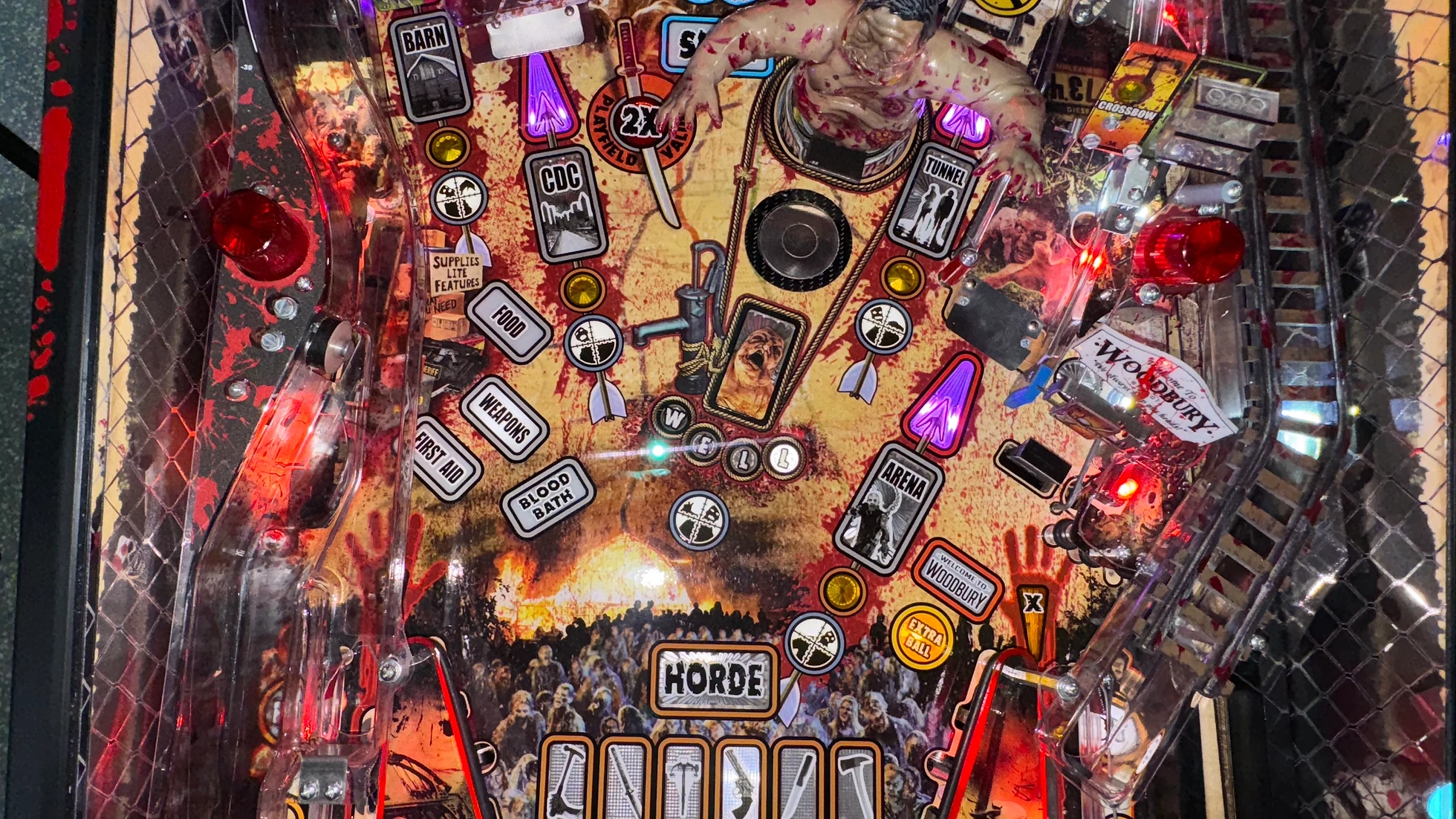 The Walking Dead Pinball Limited Edition Pinball Machine by Stern - Image 9