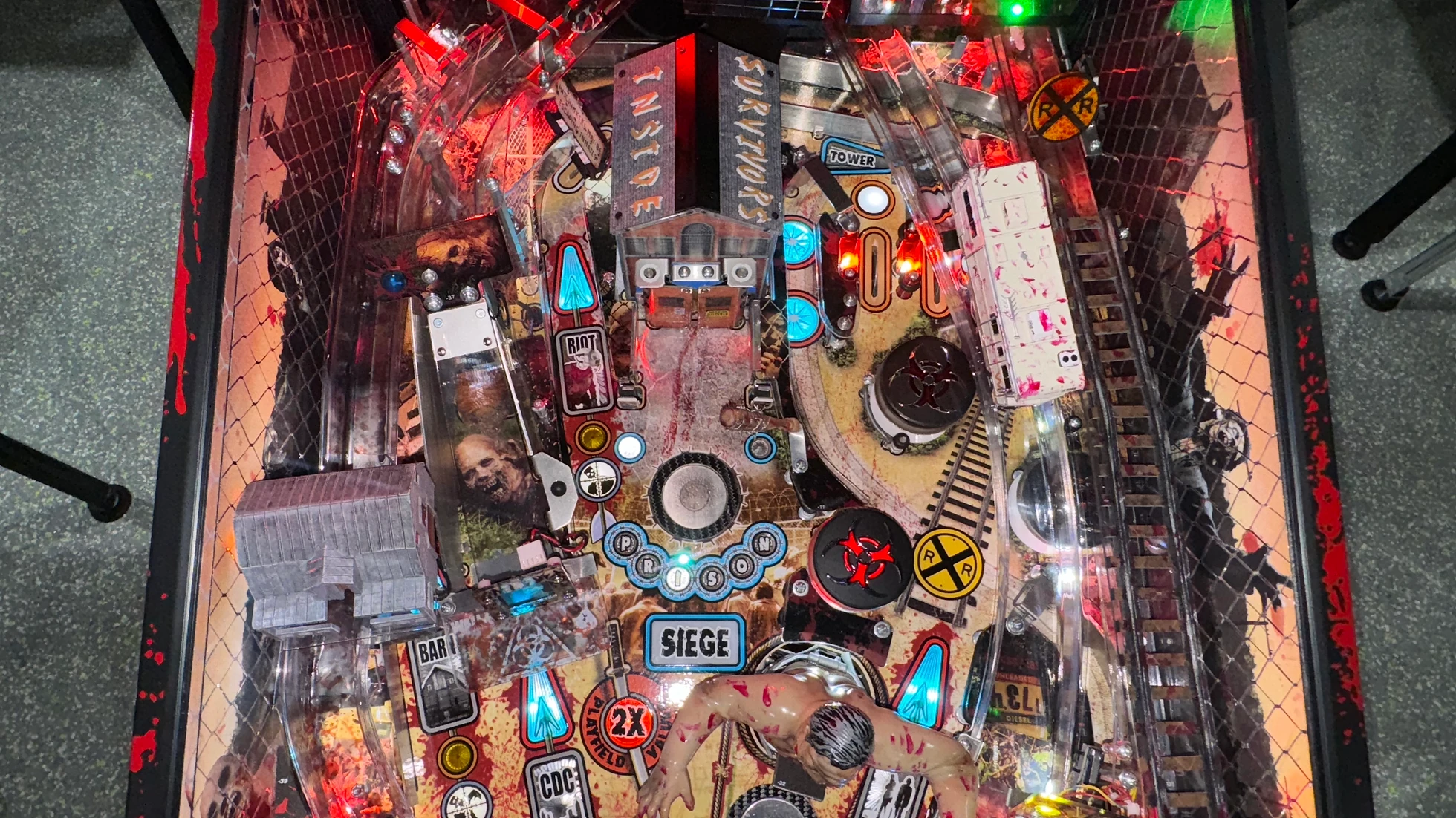 The Walking Dead Pinball Limited Edition Pinball Machine by Stern - Image 8