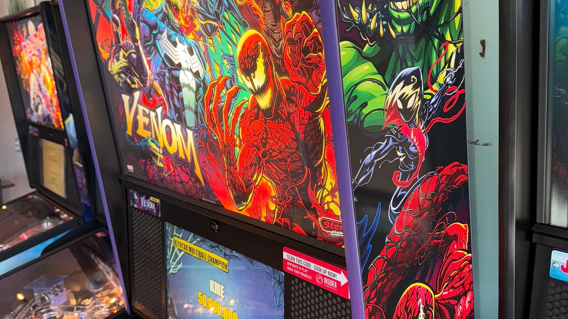 Venom Pro Edition Pinball Machine DEMO Game by Stern