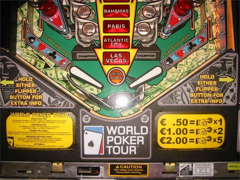 World Poker Tour Pinball Machine - Image 4