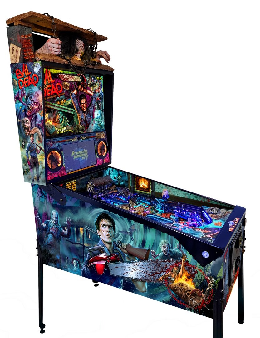 Evil Dead Collector Edition Spooky Pinball Machine