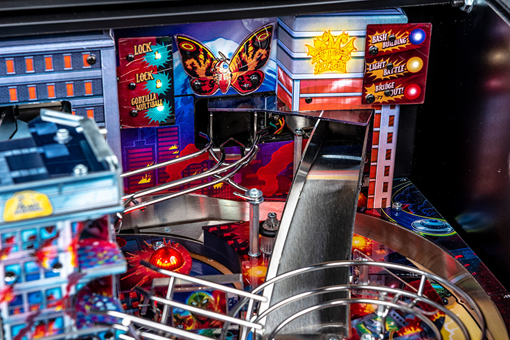 Godzilla Premium Star Pinball Pinball Machine - Image 7
