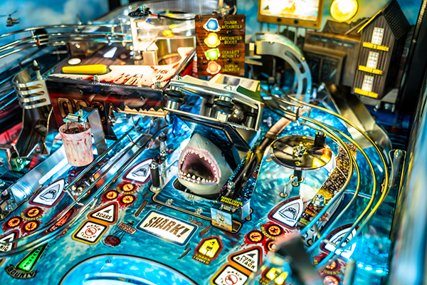JAWS Limited Edition Star Pinball Pinball Machine - Image 3