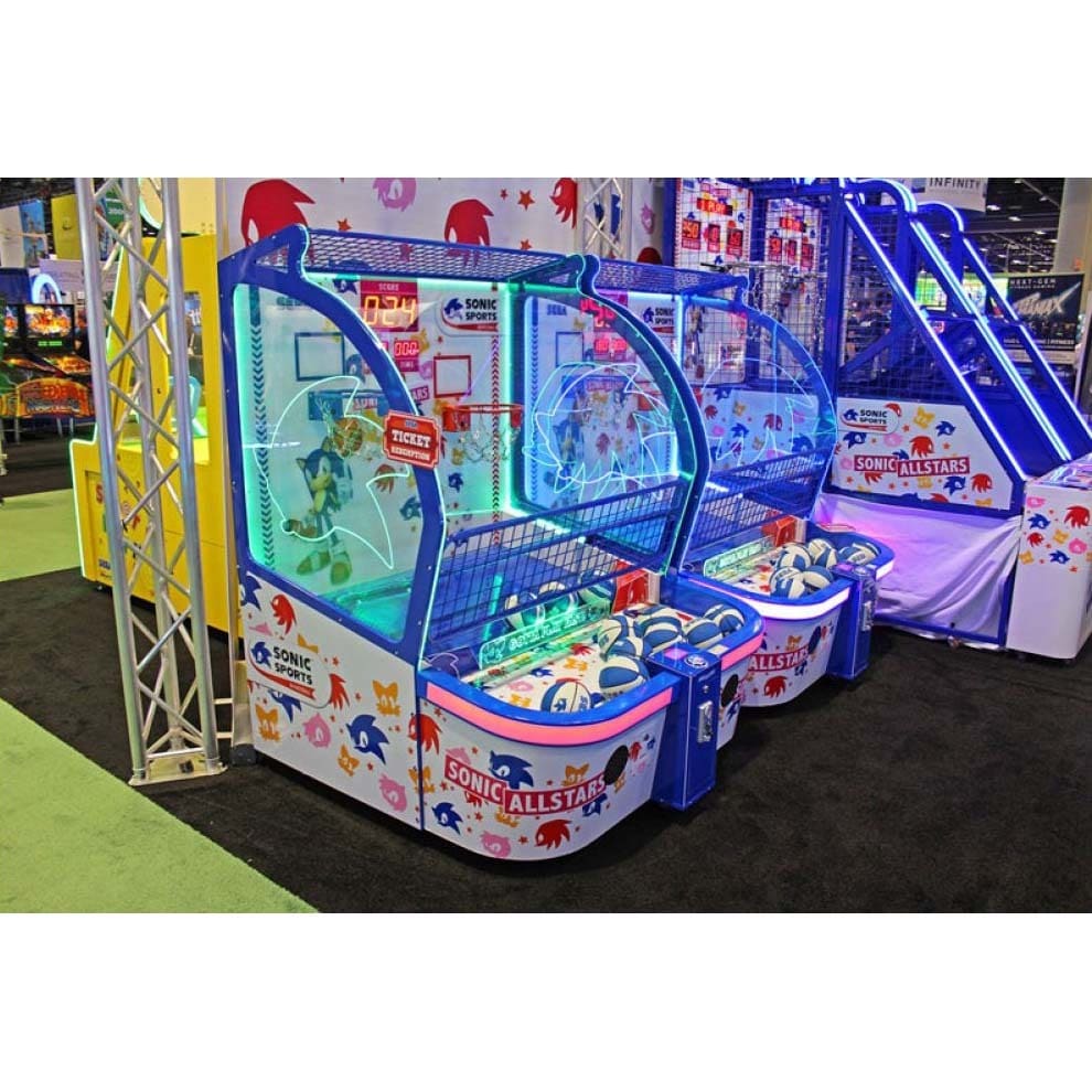 Sonic Kids Basketball Arcade Machine