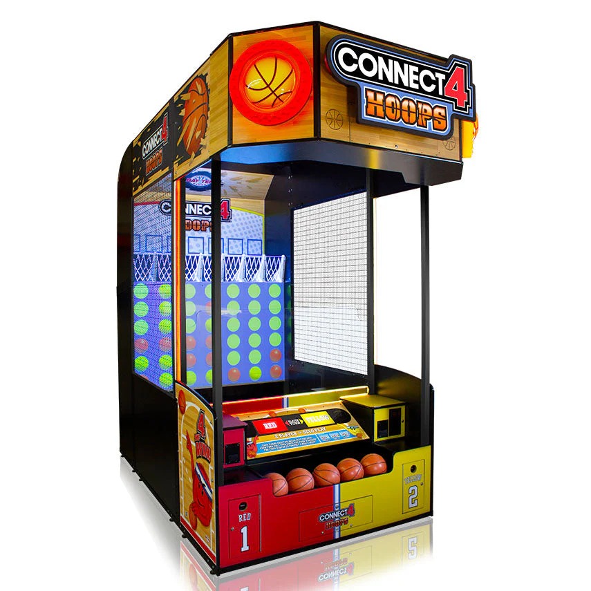 Connect 4 Hoops Arcade Basketball Machine - Image 4