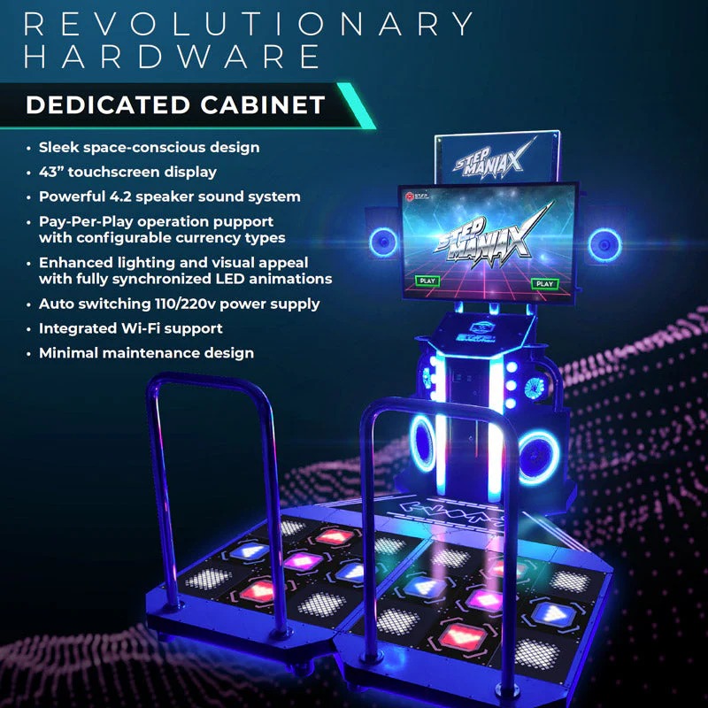 StepManiaX Dance Arcade Machine - Image 6